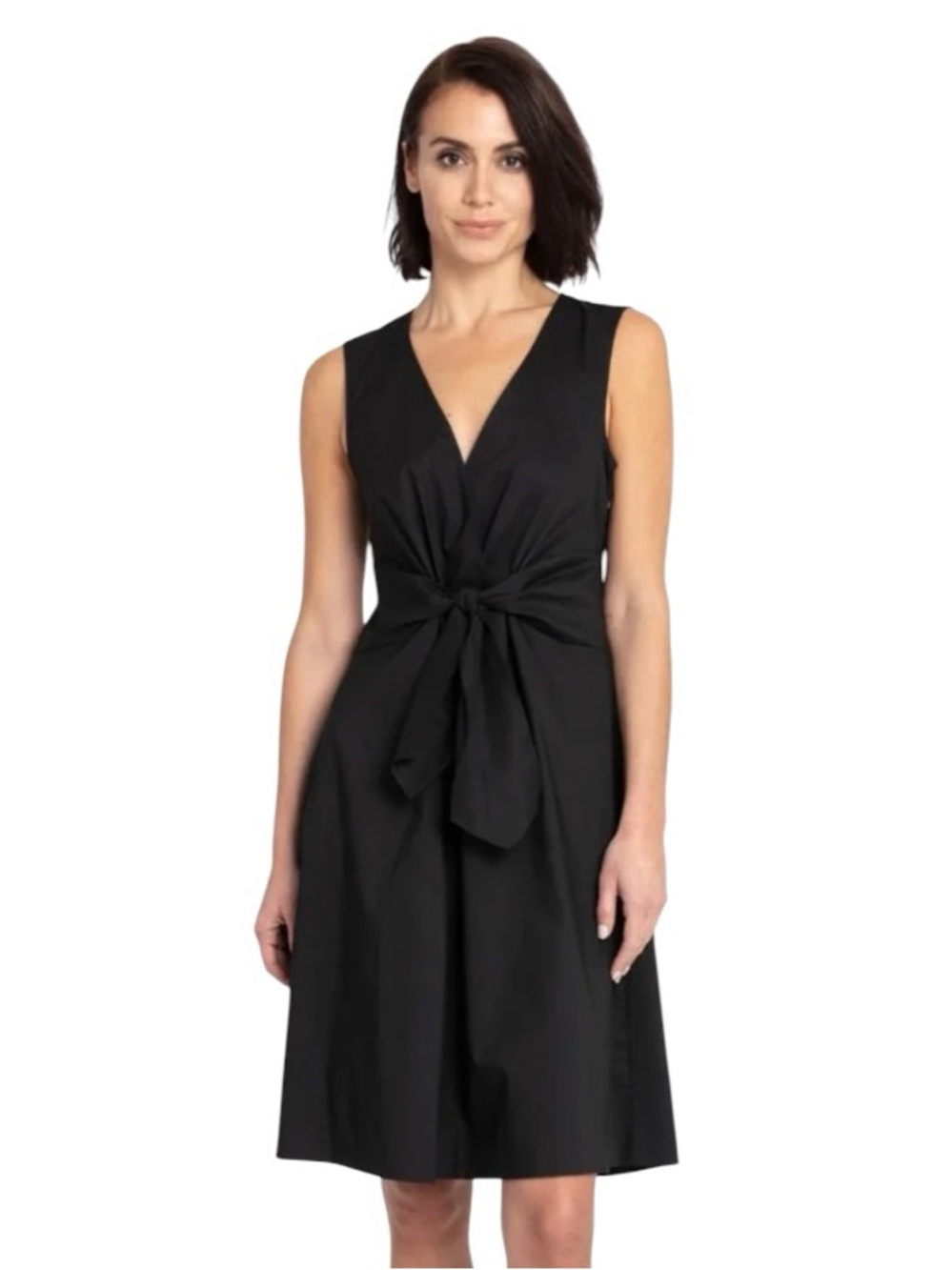 Hinson Wu Ellen Stretch Polished Cotton Dress size XS